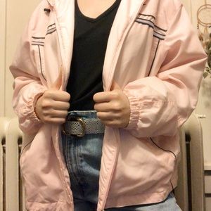 Pink windbreaker